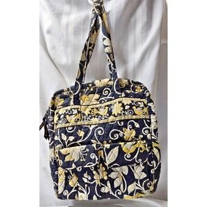 Vera Bradley  Messenger‎ double handle shoulder Tall bag large retired pattern